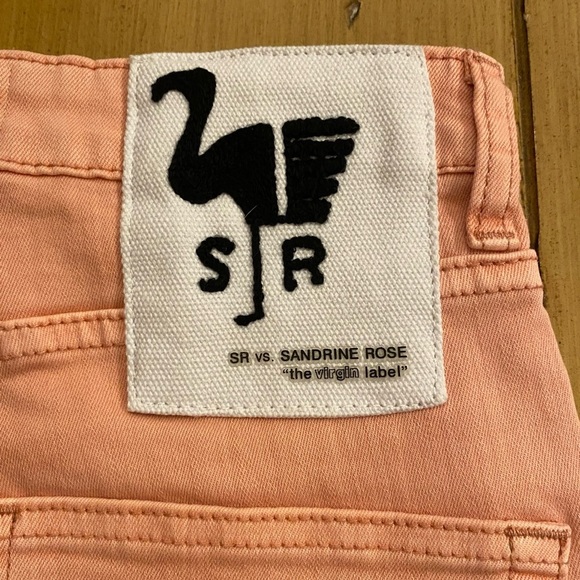 Free People Sandrine Rose Womens Embroidered Jeans Ankle New 27 virgin label - Picture 6 of 16